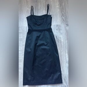 Theory Strapless Black Dress size 0